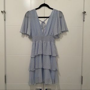 Blue shein dress